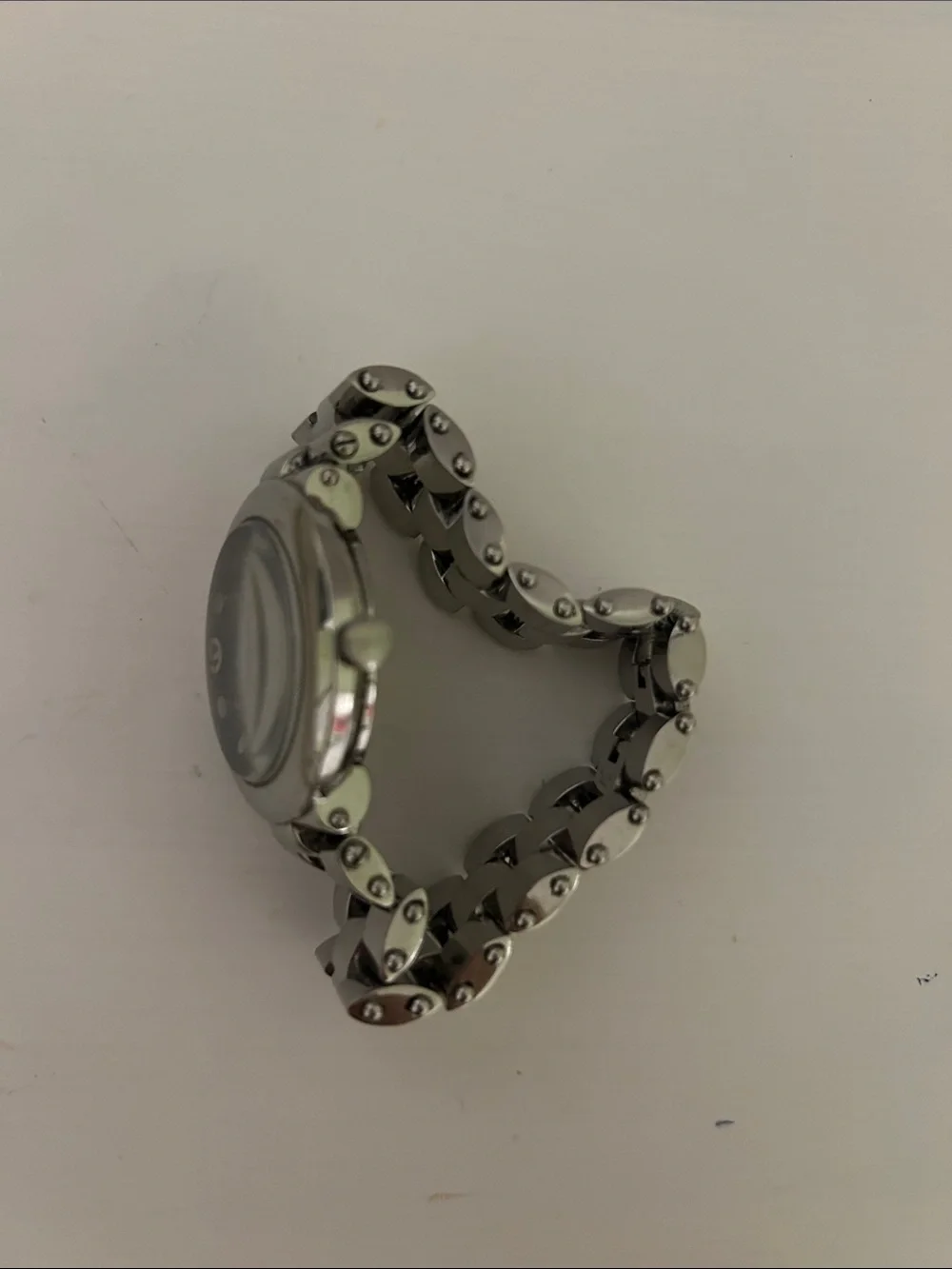Marc Jacobs Black Dial Silver Bracelet Watch